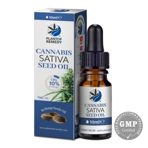 Plant of Remedy 10% CBD Cannabis Oil
